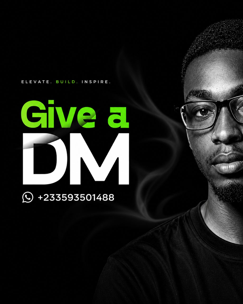 Give a DM — Emmanuel Tete Boye